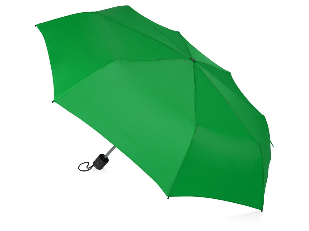 Зонт складной Columbus, механический, 3 сложения, с чехлом, зеленый - фото 2 - id-p215146932
