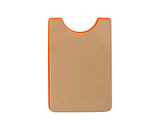 Картхолдер для телефона с держателем Trighold, оранжевый, фото 2