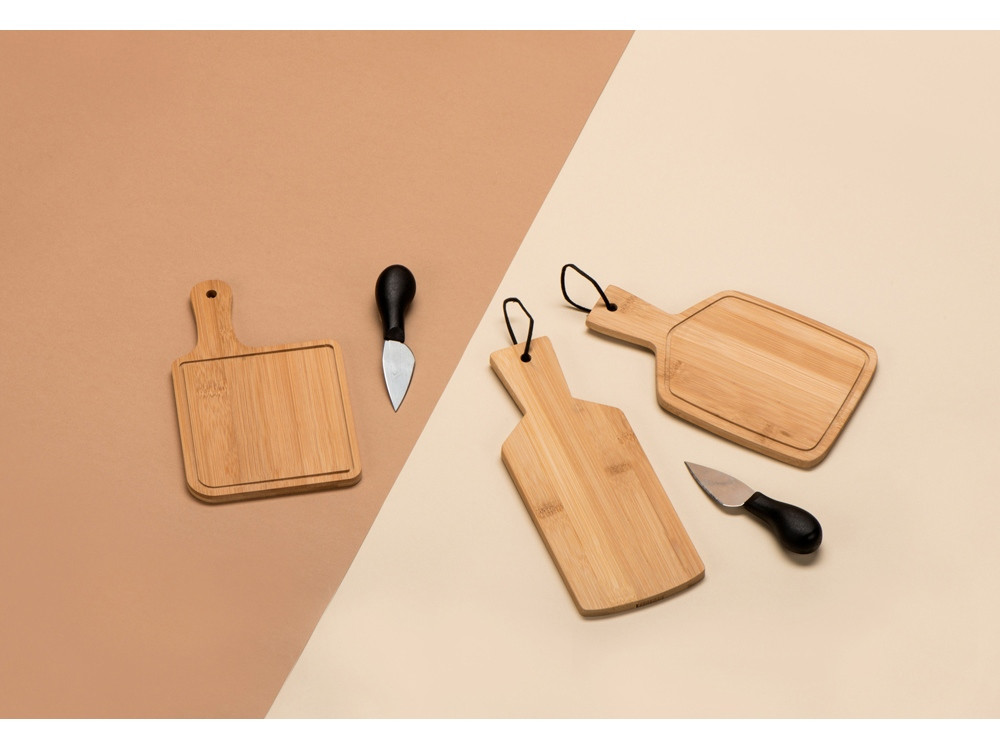 Набор для сыра из бамбуковой доски и ножа Bamboo collection Pecorino - фото 5 - id-p215147902