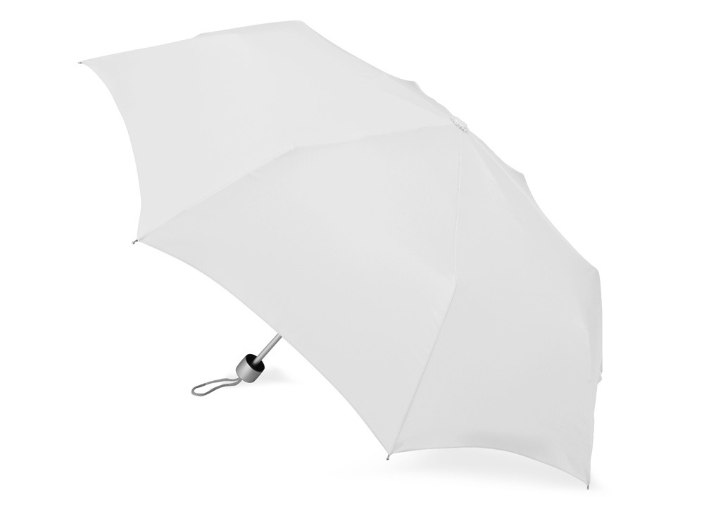 Зонт складной Tempe, механический, 3 сложения, с чехлом, белый - фото 2 - id-p215146937