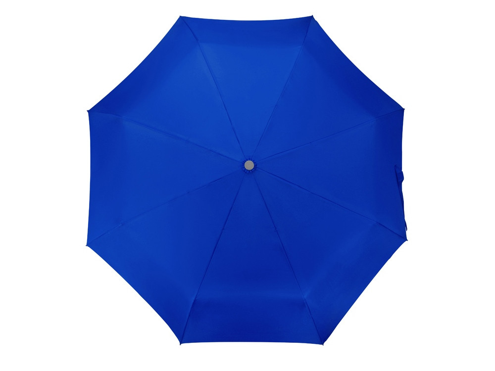 Зонт складной Tempe, механический, 3 сложения, с чехлом, синий - фото 6 - id-p215146939