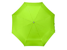 Зонт складной Tempe, механический, 3 сложения, с чехлом, зеленое яблоко, фото 3