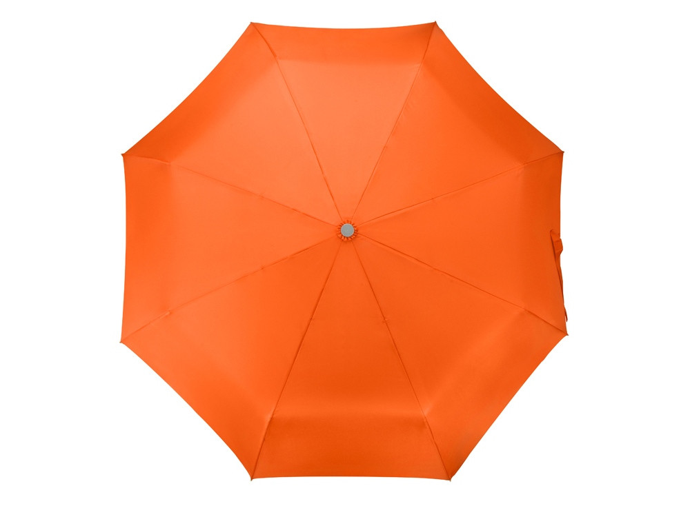 Зонт складной Tempe, механический, 3 сложения, с чехлом, оранжевый - фото 6 - id-p215146941