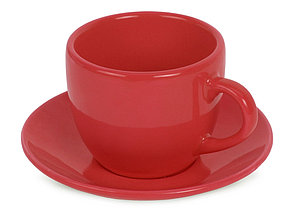 Чайная пара Melissa керамическая, красный (Р), фото 2