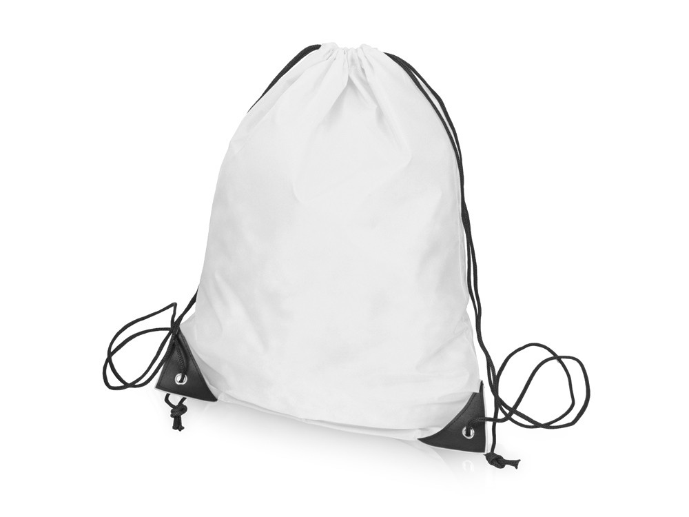 Рюкзак-мешок на шнуровке Reviver из переработанного пластика, белый - фото 1 - id-p215148858