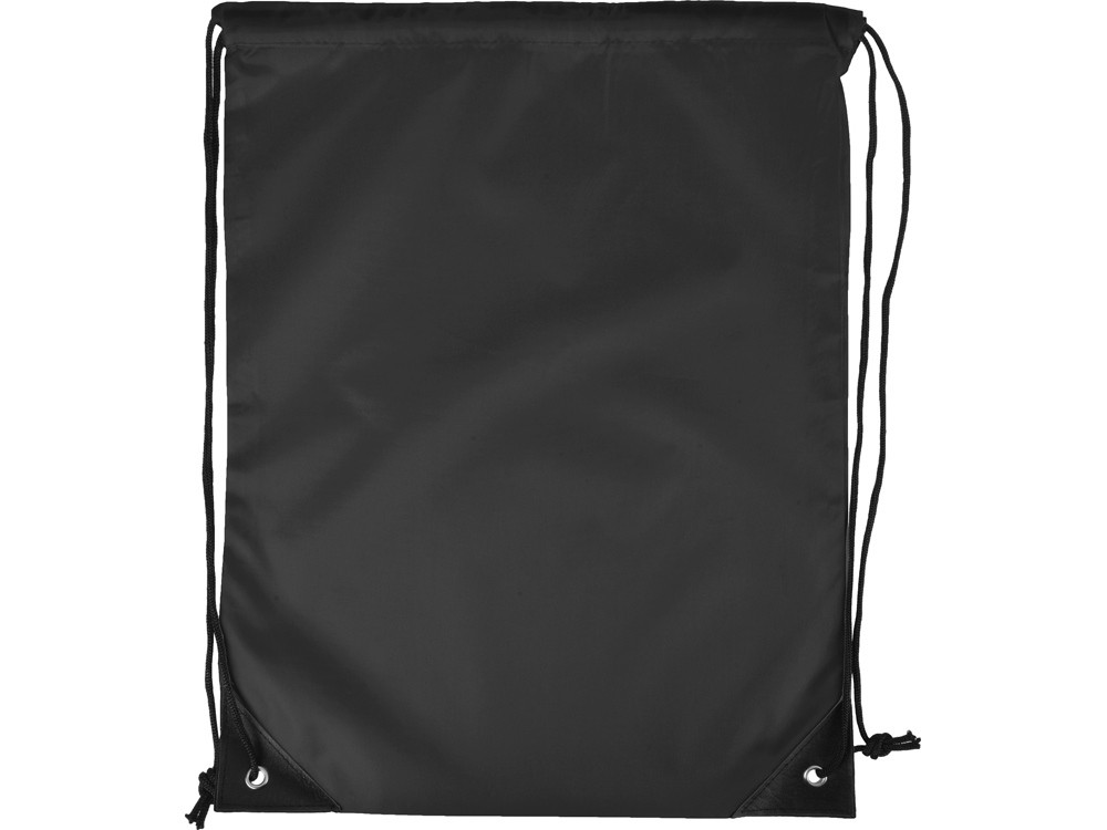Рюкзак-мешок на шнуровке Reviver из переработанного пластика, черный - фото 3 - id-p215148862