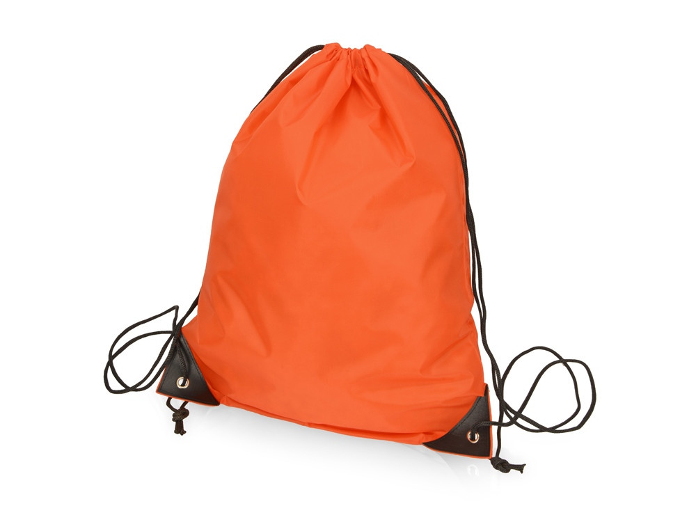 Рюкзак-мешок на шнуровке Reviver из переработанного пластика, оранжевый - фото 1 - id-p215148864