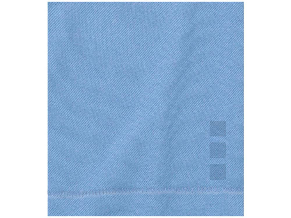 Calgary мужская футболка-поло с коротким рукавом, голубой - фото 6 - id-p215145968