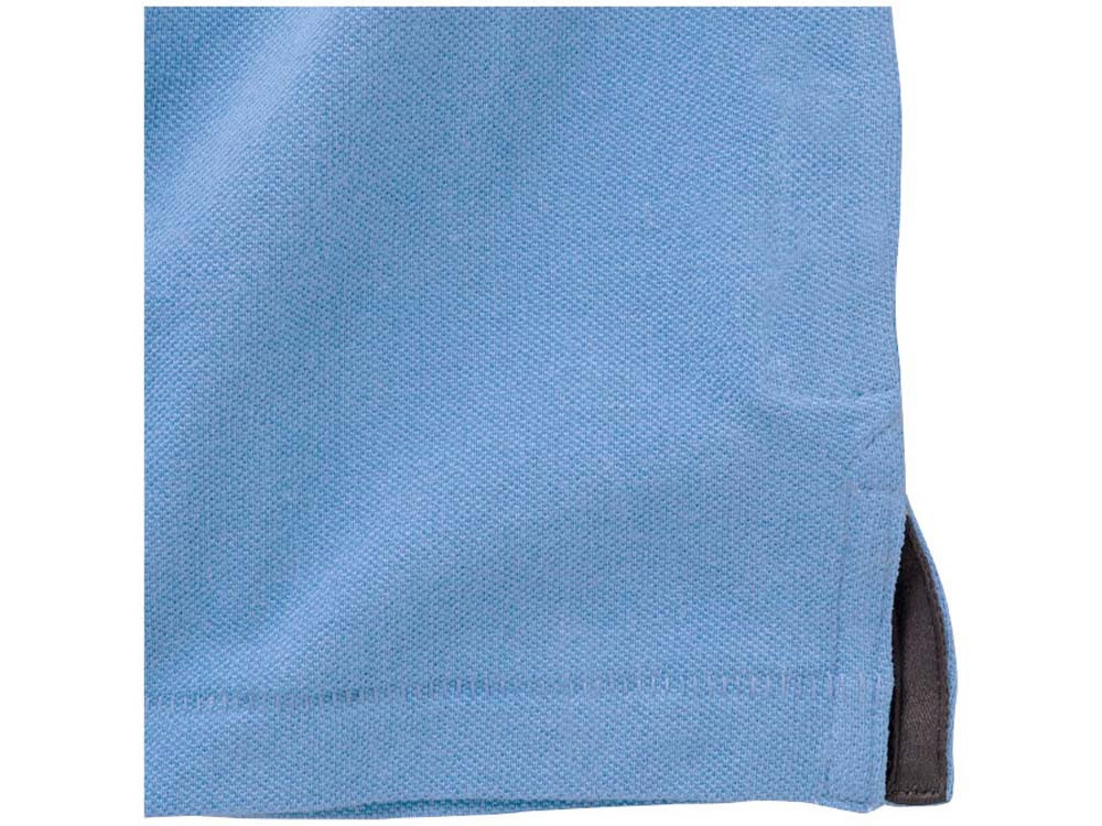 Calgary мужская футболка-поло с коротким рукавом, голубой - фото 8 - id-p215145968