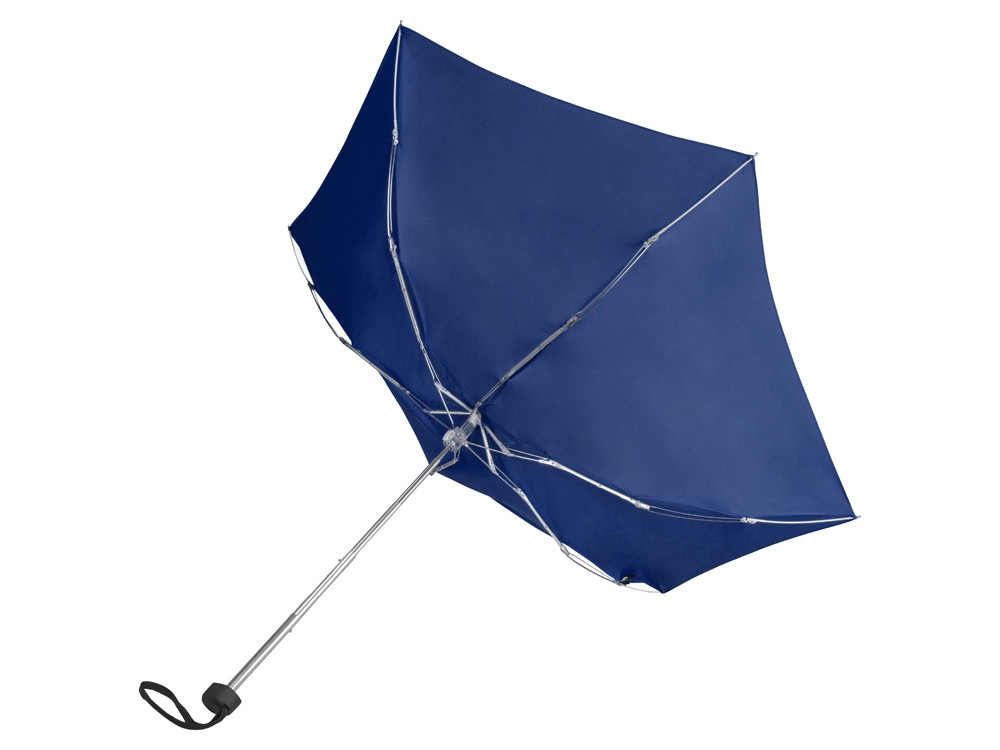 Зонт складной Frisco, механический, 5 сложений, в футляре, синий - фото 3 - id-p215146943