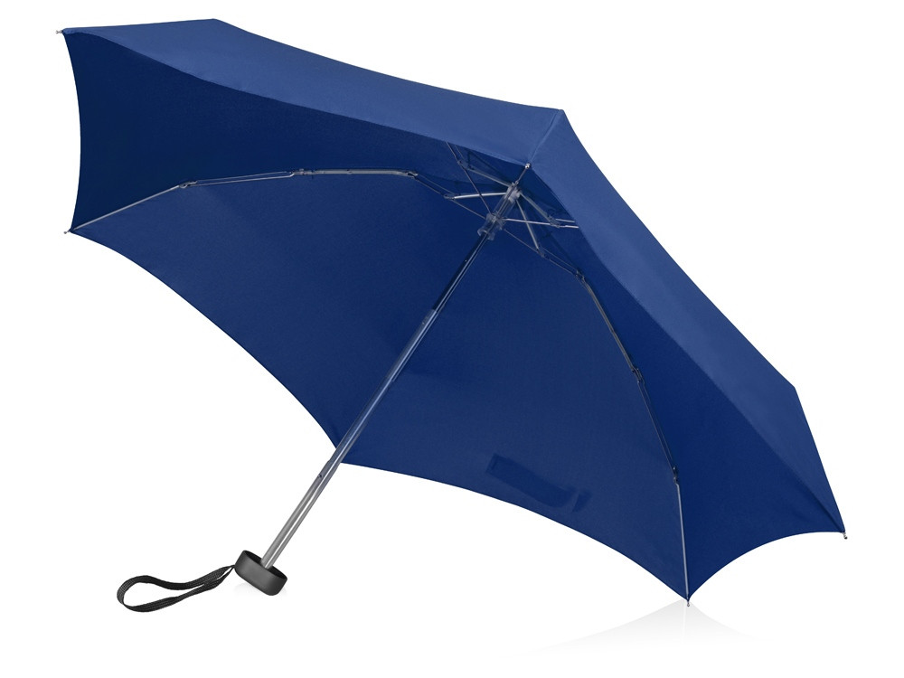 Зонт складной Frisco, механический, 5 сложений, в футляре, синий - фото 6 - id-p215146943