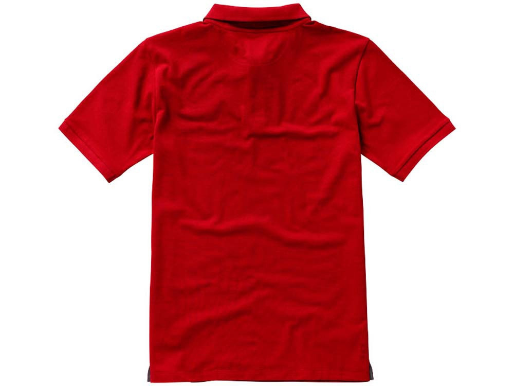 Calgary мужская футболка-поло с коротким рукавом, красный - фото 4 - id-p215145974