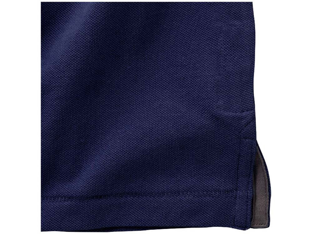 Calgary мужская футболка-поло с коротким рукавом, темно-синий - фото 7 - id-p215145975