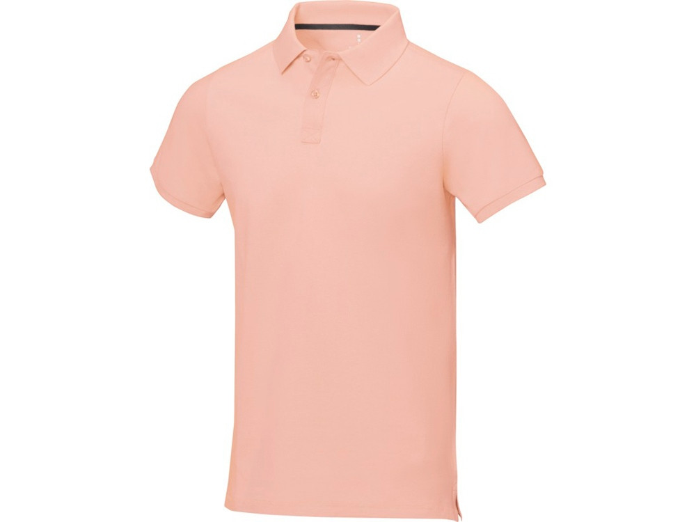 Calgary мужская футболка-поло с коротким рукавом, pale blush pink - фото 1 - id-p215145978