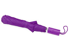 Зонт складной Tulsa, полуавтоматический, 2 сложения, с чехлом, фиолетовый, фото 3