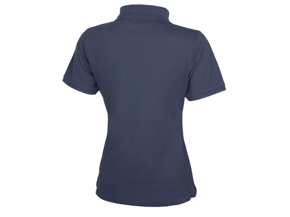 Calgary женская футболка-поло с коротким рукавом, темно-синий - фото 2 - id-p215145983