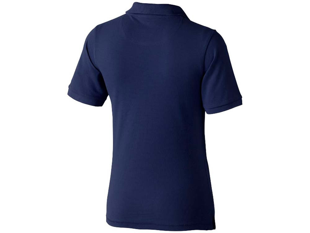 Calgary женская футболка-поло с коротким рукавом, темно-синий - фото 8 - id-p215145983