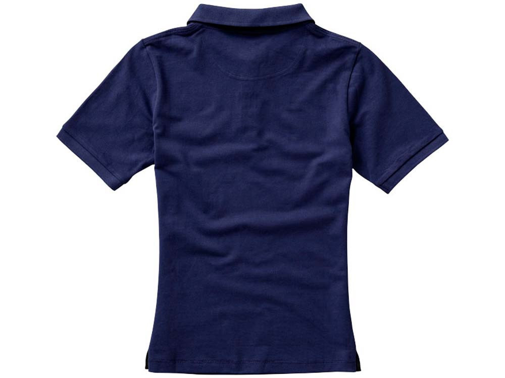 Calgary женская футболка-поло с коротким рукавом, темно-синий - фото 9 - id-p215145983
