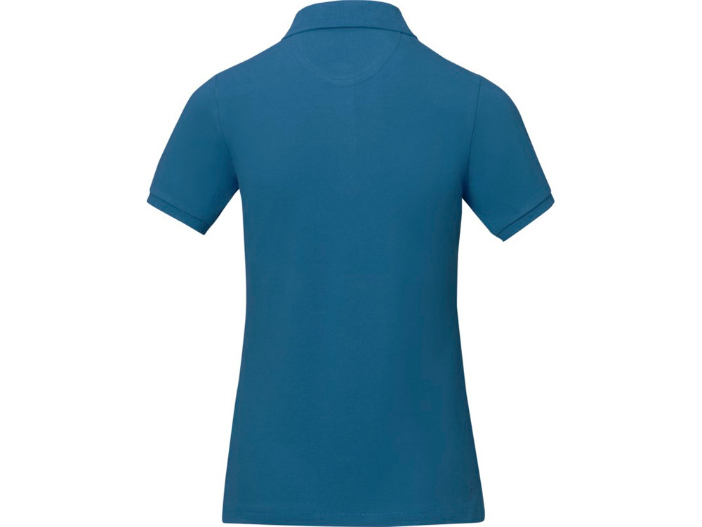 Calgary женская футболка-поло с коротким рукавом, tech blue (деним) - фото 3 - id-p215145987