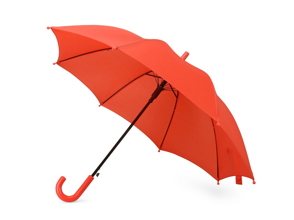 Зонт-трость Edison, полуавтомат, детский, красный - фото 1 - id-p215146965