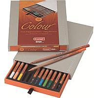 Набор цветных карандашей "Design color", 12 цветов
