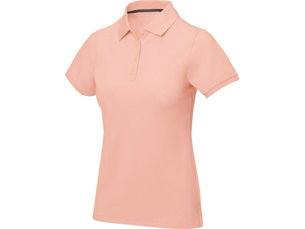 Calgary женская футболка-поло с коротким рукавом, pale blush pink - фото 1 - id-p215145990