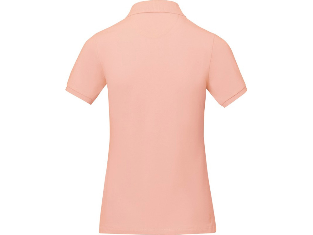 Calgary женская футболка-поло с коротким рукавом, pale blush pink - фото 3 - id-p215145992