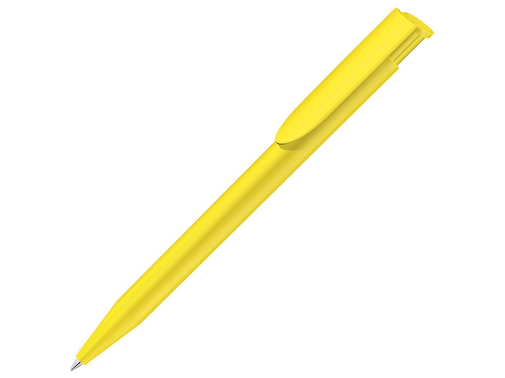 Ручка пластиковая шариковая UMA Happy, желтый - фото 1 - id-p215147947