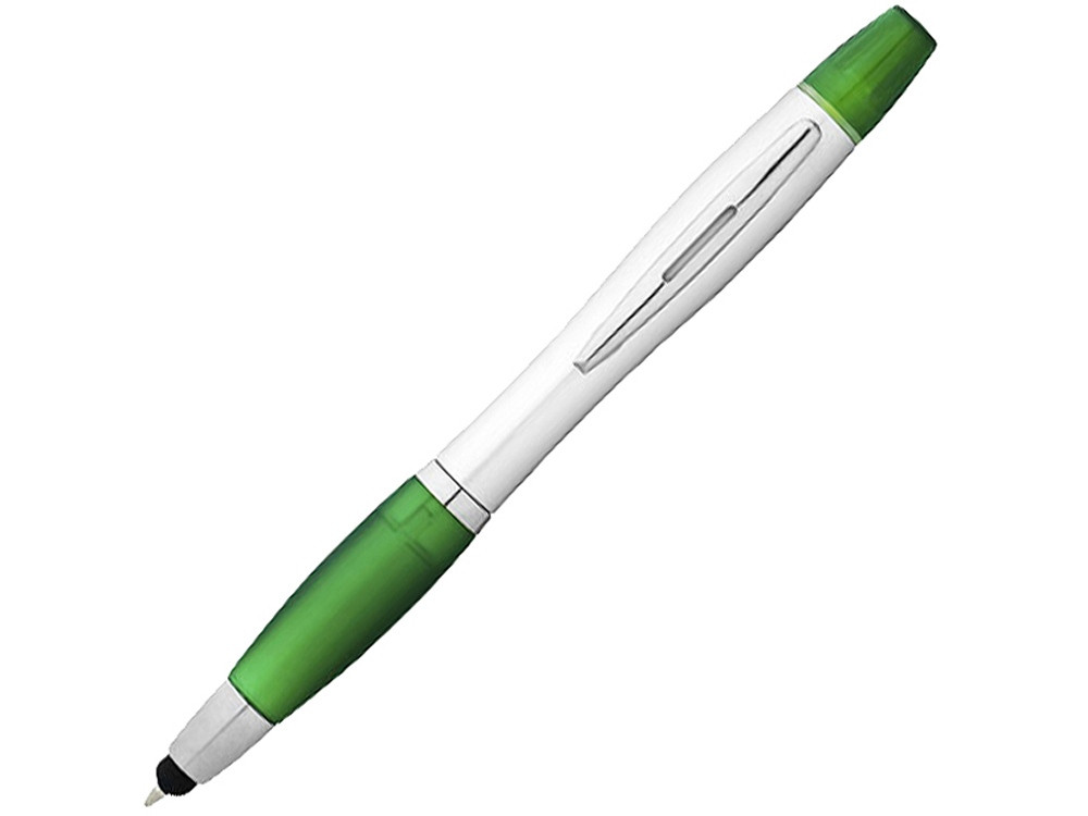 Ручка-стилус Nash с маркером, зеленый/серебристый - фото 1 - id-p215146022