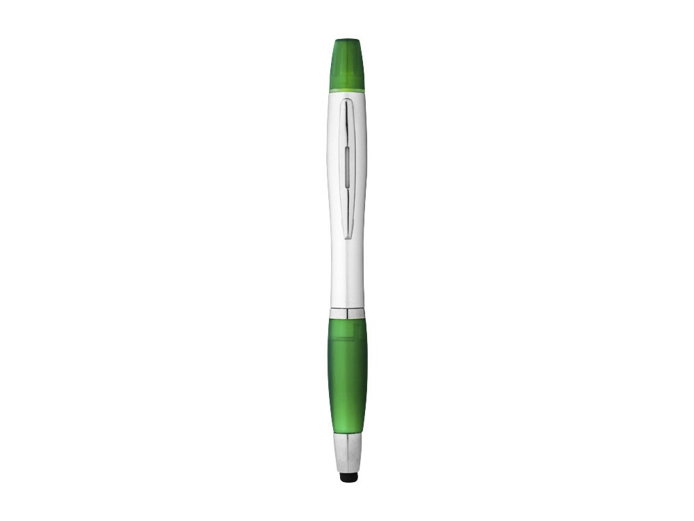 Ручка-стилус Nash с маркером, зеленый/серебристый - фото 3 - id-p215146022