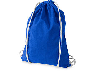Рюкзак хлопковый Reggy, ярко-синий, фото 2