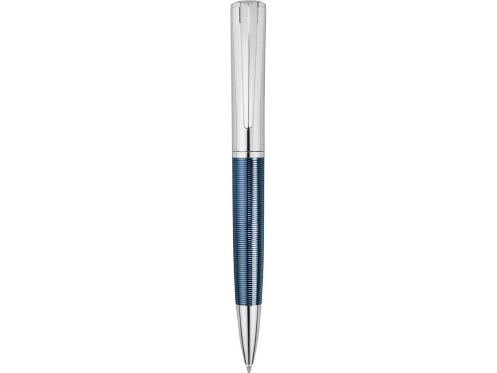 Ручка шариковая Cerruti 1881 модель Conquest Blue в футляре - фото 2 - id-p215146036