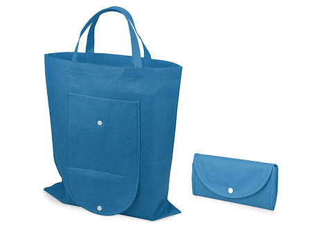 Складная сумка Plema из нетканого материала, синий, фото 2