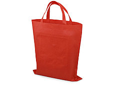 Складная сумка Plema из нетканого материала, красный, фото 3