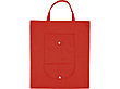 Складная сумка Plema из нетканого материала, красный, фото 4