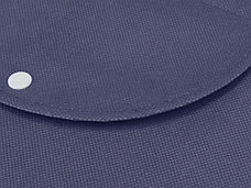 Складная сумка Plema из нетканого материала, темно-синий, фото 3