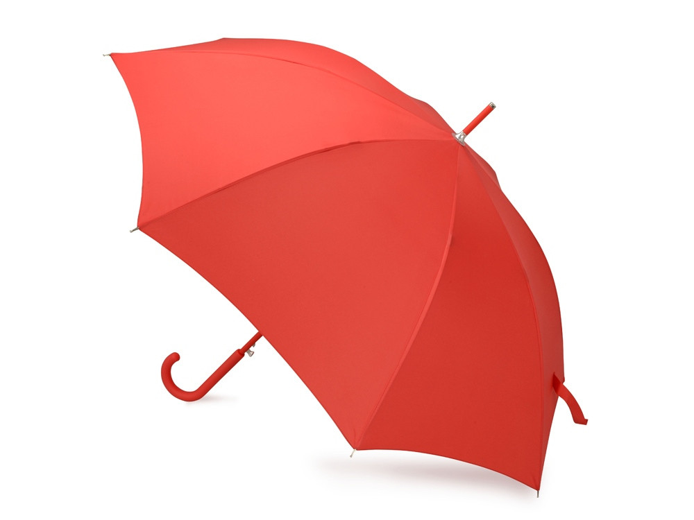 Зонт-трость Color полуавтомат, красный - фото 2 - id-p215147014