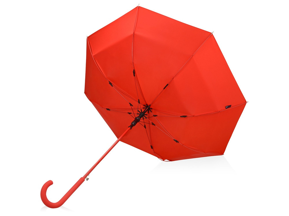 Зонт-трость Color полуавтомат, красный - фото 3 - id-p215147014