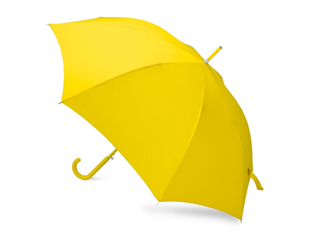 Зонт-трость Color полуавтомат, желтый - фото 2 - id-p215147016