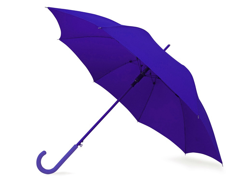 Зонт-трость Color полуавтомат, темно-синий - фото 1 - id-p215147019