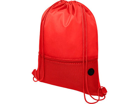 Сетчатый рюкзак со шнурком Oriole, красный, фото 2
