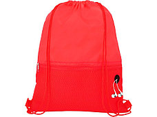 Сетчатый рюкзак со шнурком Oriole, красный, фото 2