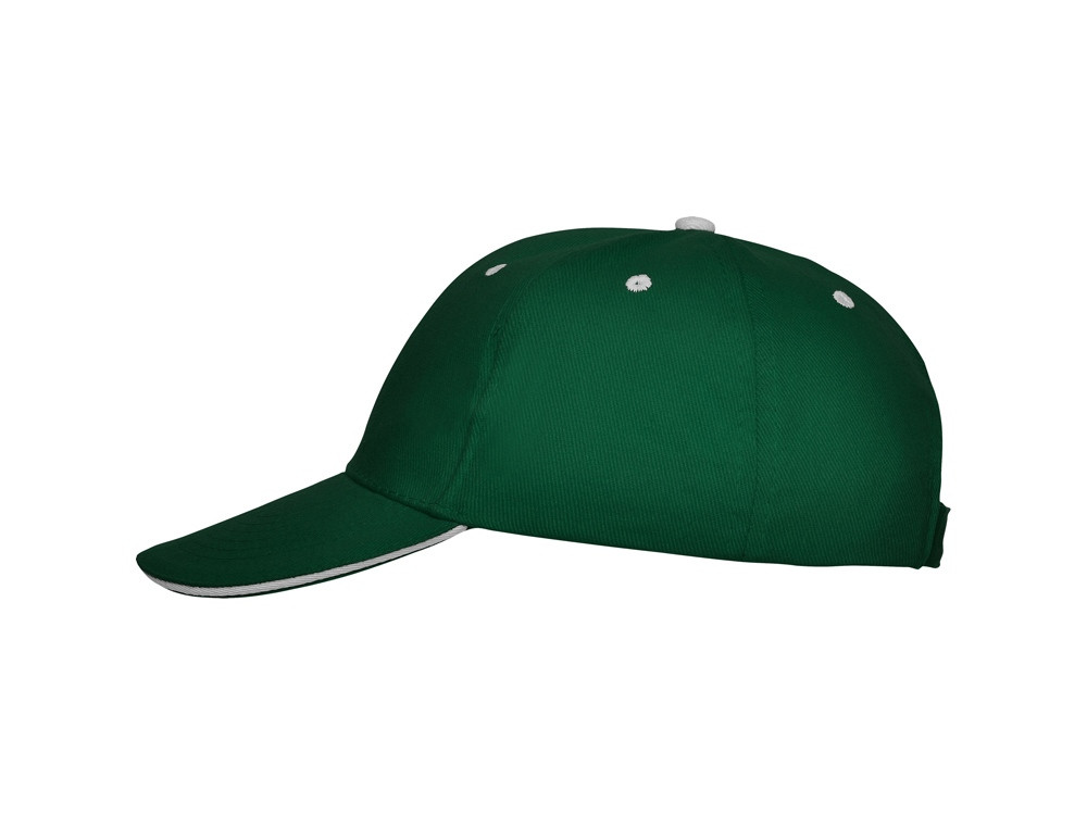 Бейсболка Panel унисекс, бутылочный зеленый - фото 1 - id-p215151906