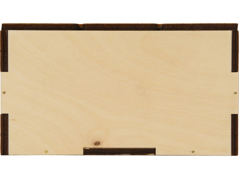 Деревянная подарочная коробка с крышкой Ларчик на бечевке - фото 7 - id-p215148983