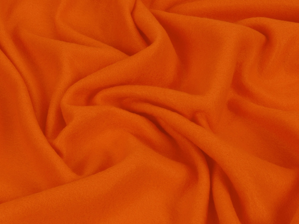 Плед из флиса Polar XL большой, оранжевый - фото 2 - id-p215149982
