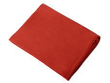 Плед для путешествий Flight в чехле с ручкой и карманом, красный, фото 3