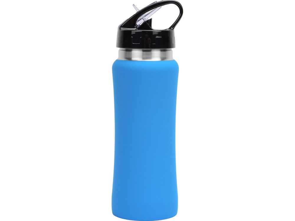 Бутылка спортивная Коста-Рика 600мл, голубой - фото 6 - id-p215146109