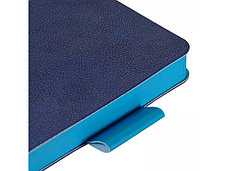 Ежедневник недатированный А5 Boston, синий (голубой обрез), фото 2