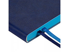 Ежедневник недатированный А5 Boston, синий (голубой обрез), фото 3