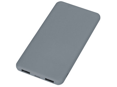 Портативное зарядное устройство Reserve с USB Type-C, 5000 mAh, серый, фото 2